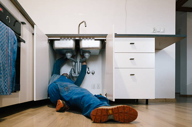 Professional Plumbing technician working in Alverton, PA